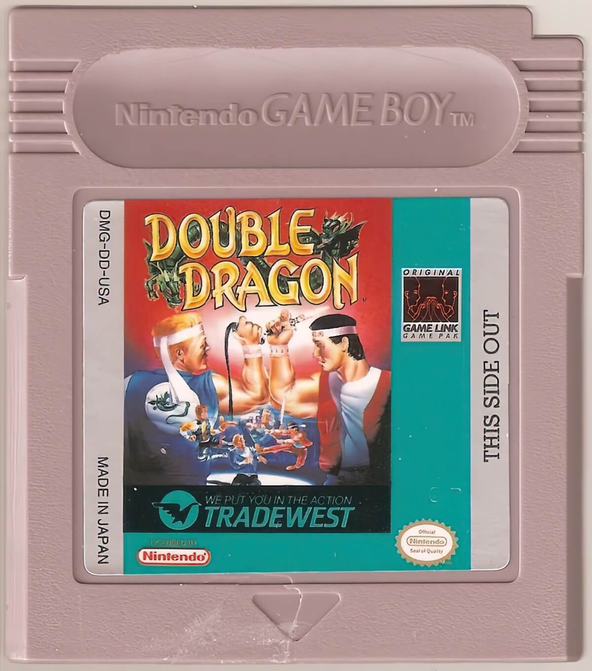 Лицензионный картридж Double Dragon для Game Boy